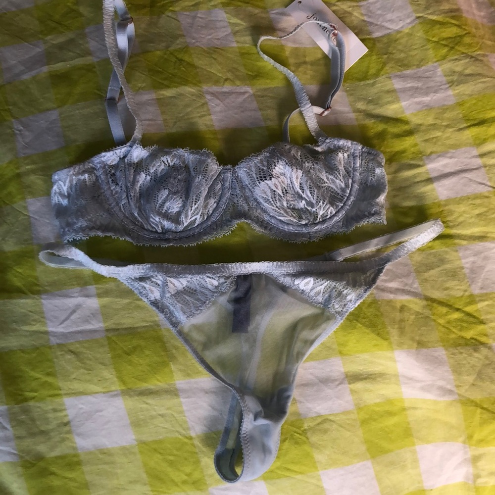 Blue Shimmer Journelle LouLou Balconnet Bra